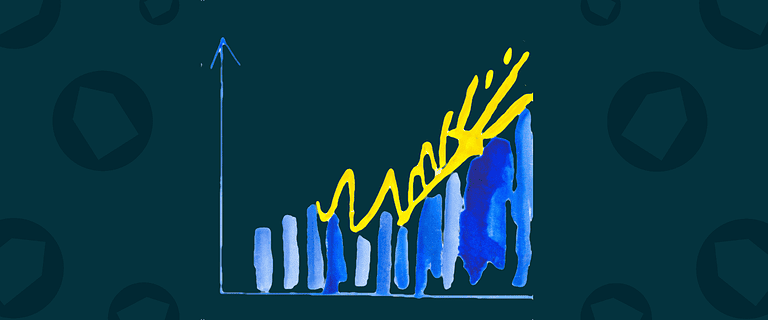 Illustrative chart showing a graph